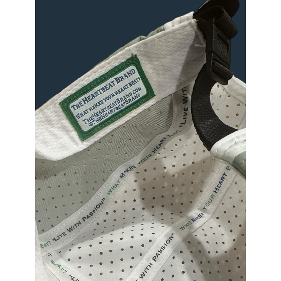 PICKLEBALL Unstructured  5-Panel Adjustable Heartbeat Hat -The Heartbeat Brand- - Picture 3 of 7